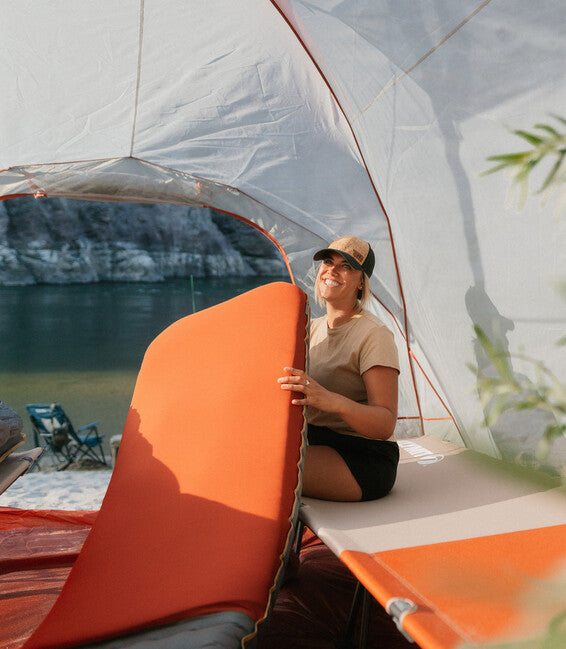 Klymit Klymaloft XL изолирана килимче, червена