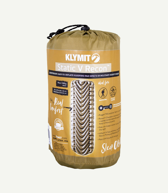 Klymit Static V постелка, разузнавателен
