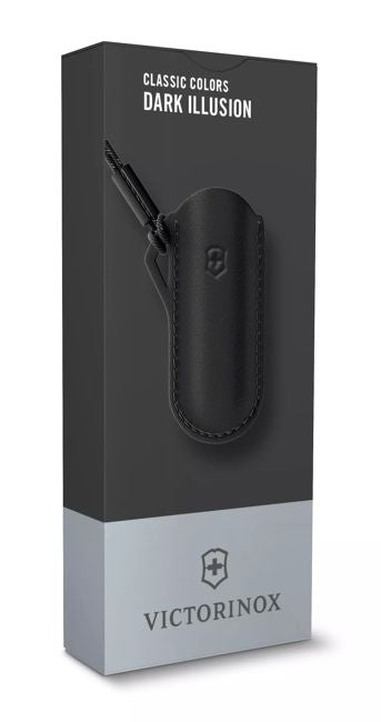 Victorinox кожен калъф за джобен нож, черен