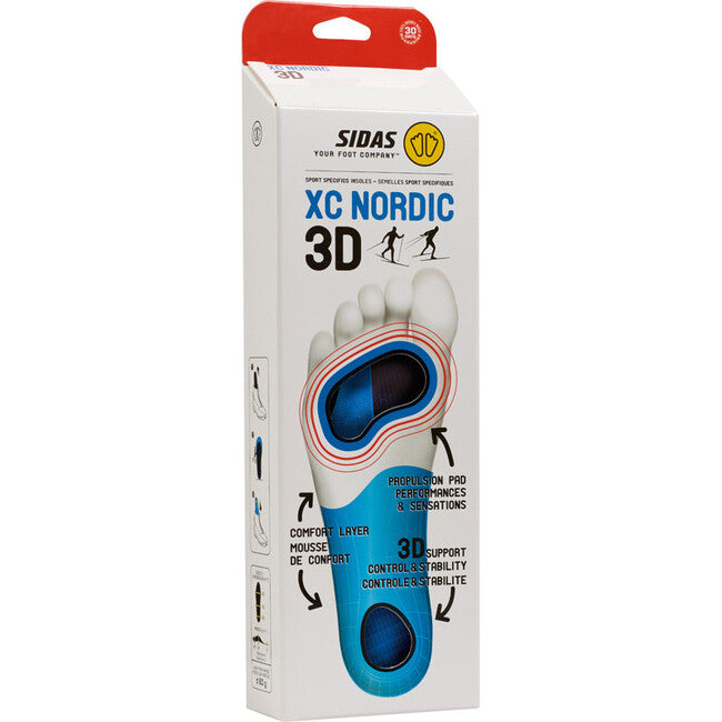 Sidas XC Nordic 3D вложки за обувки