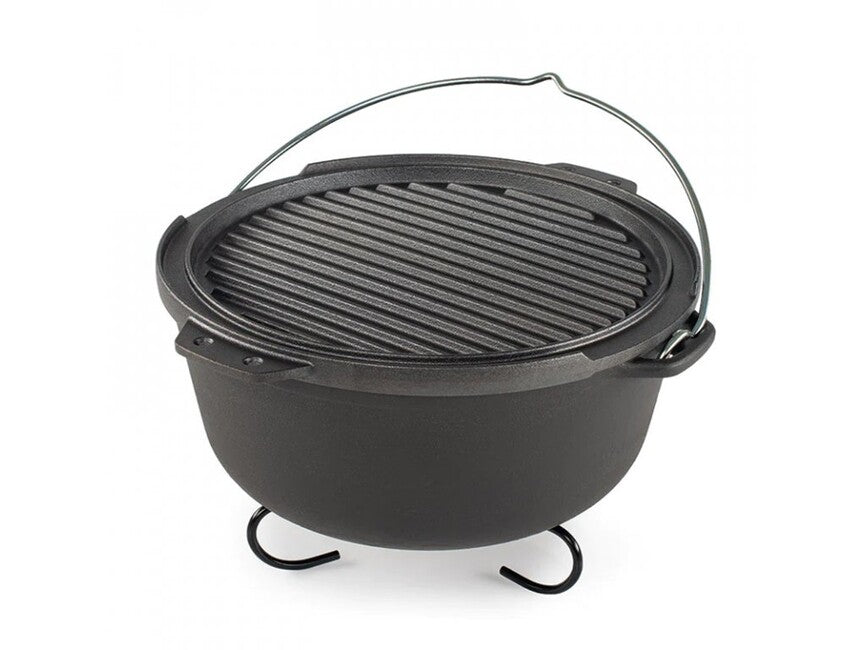 GSI Outdoors Guidecast Griddle двустранен лютиненски рошт 260 mm