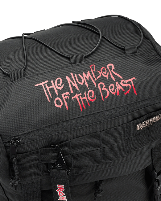 Brandit Iron Maiden фестивален раница 40L, черна
