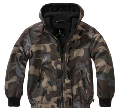 Brandit Windbreaker Frontzip детско яке, Darkcamo