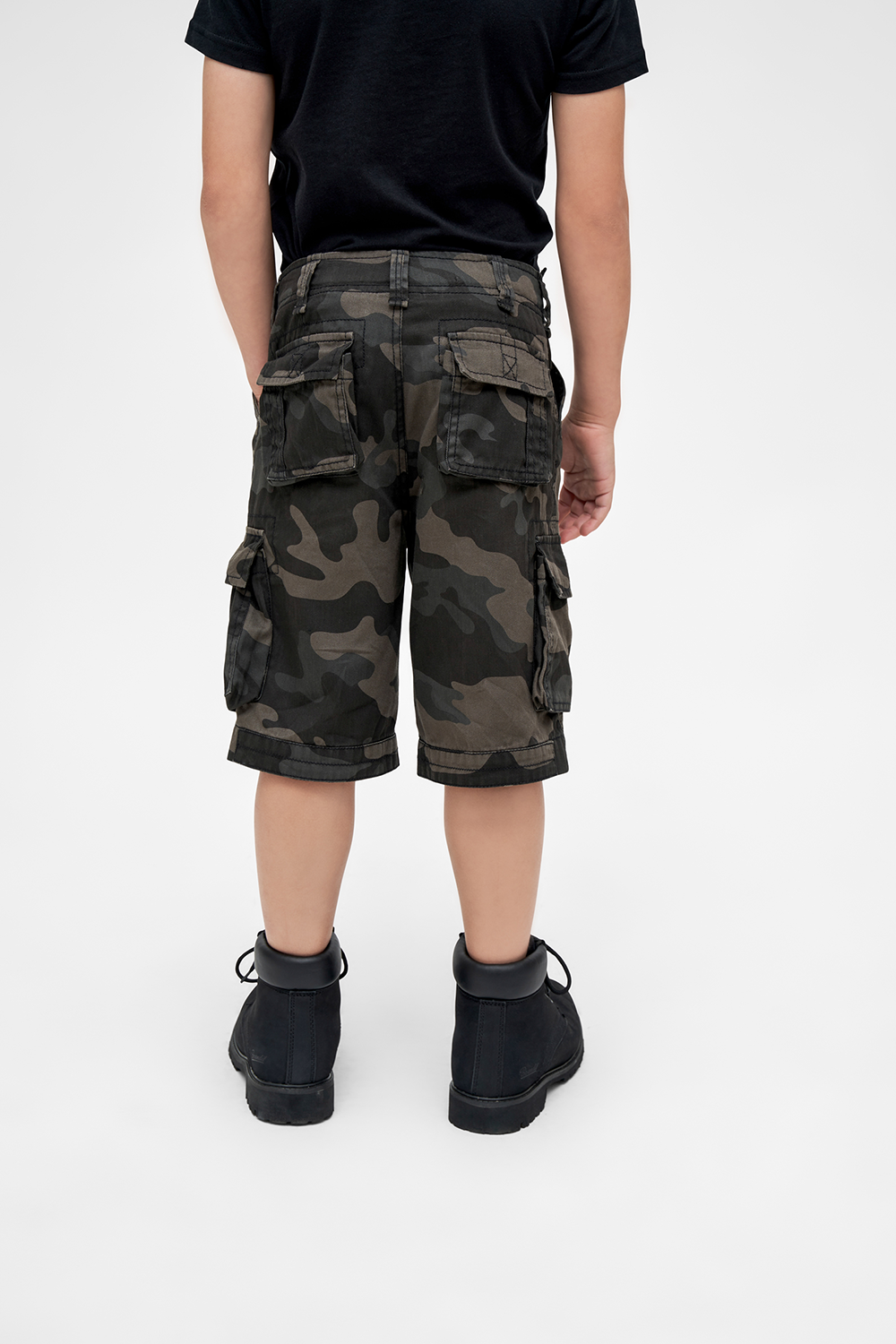 Brandit BDU Ripstop detské kraťasy, darkcamo