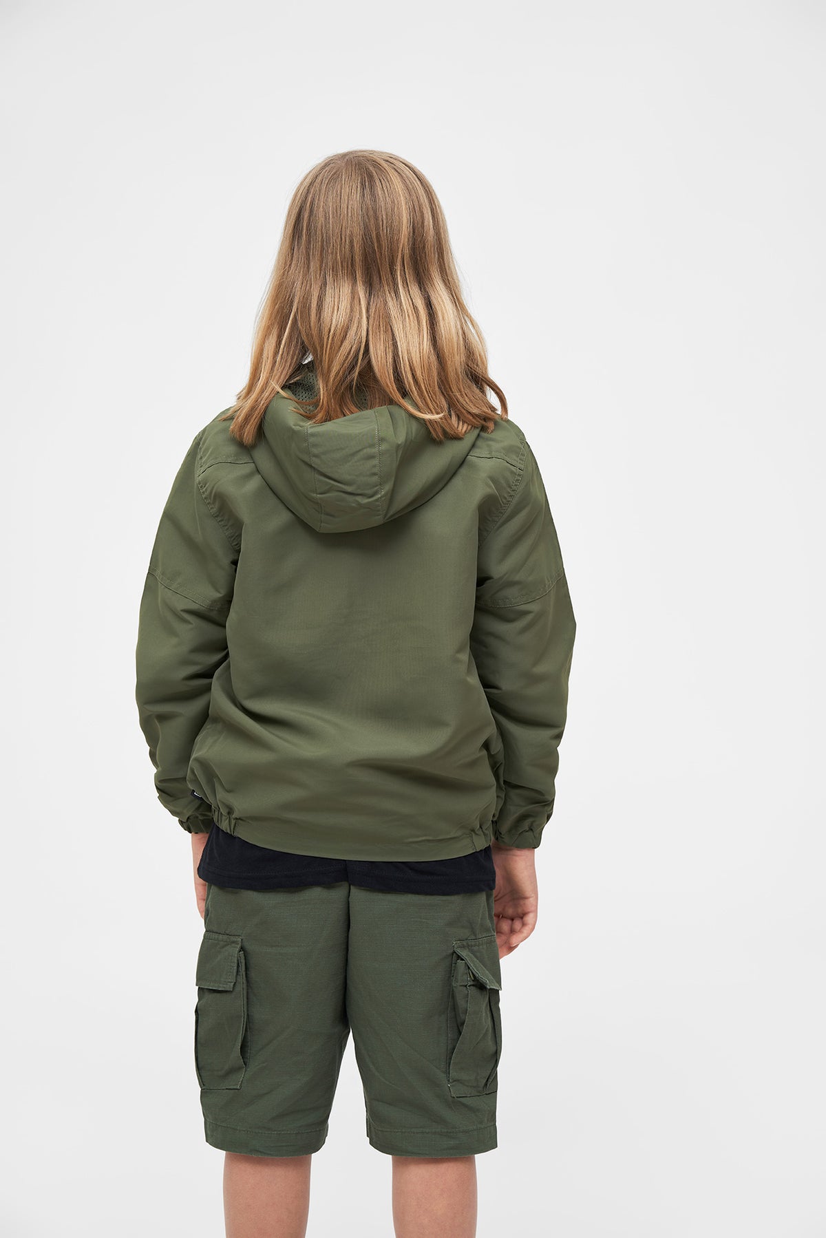 Brandit Summer Frontzip Windbreaker detská bunda, olivová