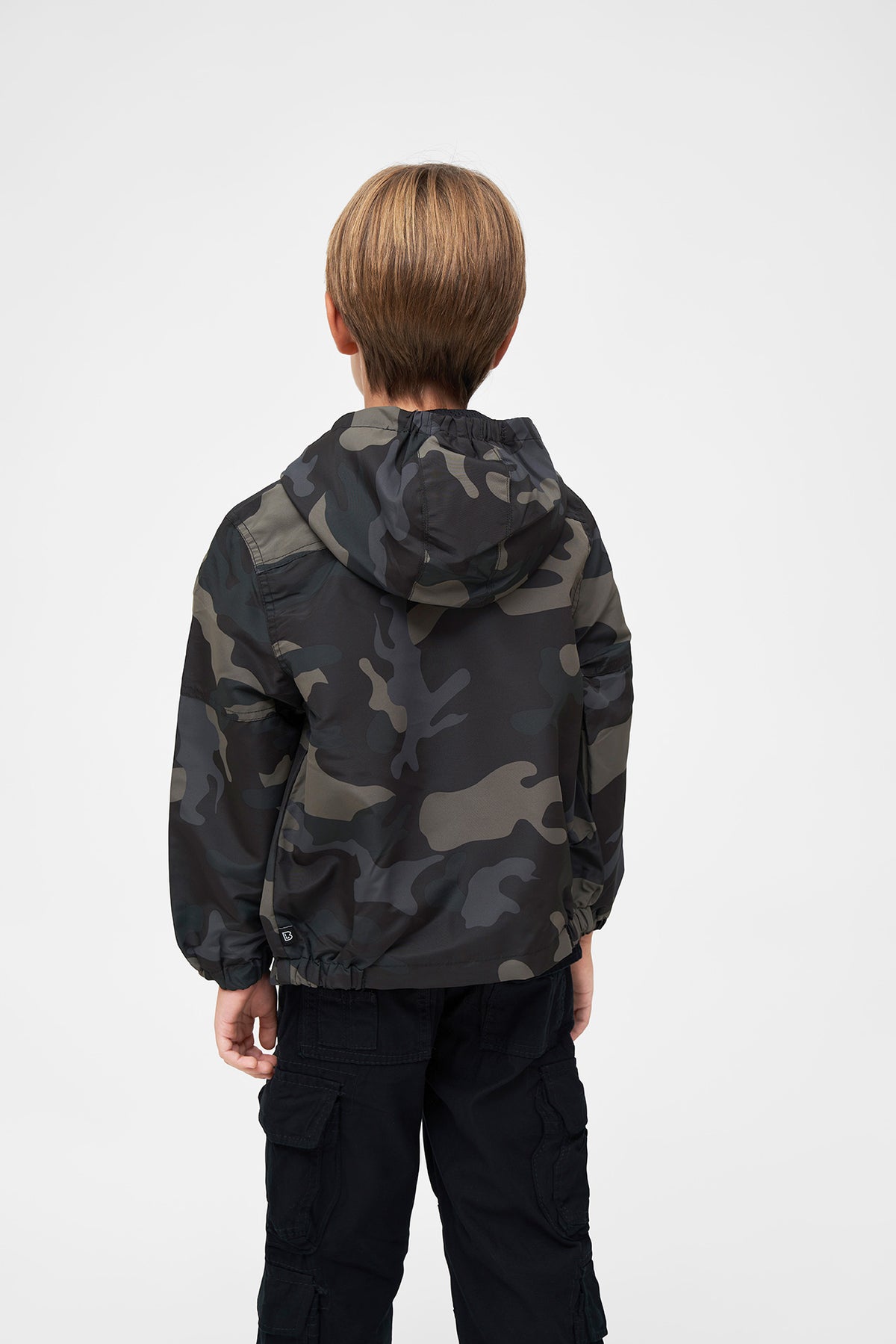 Brandit Summer Frontzip Windbreaker detská bunda, darkcamo