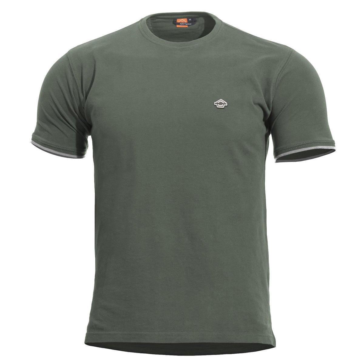 Pentagon Levantes Crewneck T-shirt, Camo Green