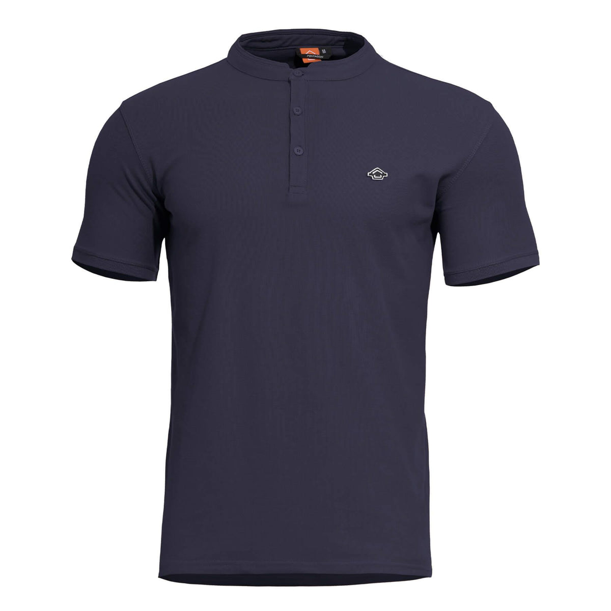 Pentagon Μπλουζάκι Henley, σκούρο μπλε