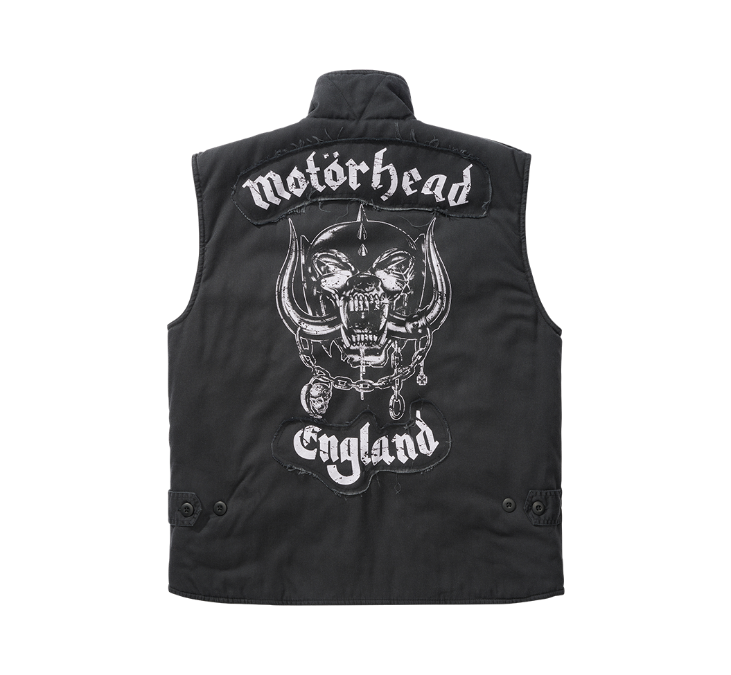 Brandit Motörhead Ranger vesta, čierna