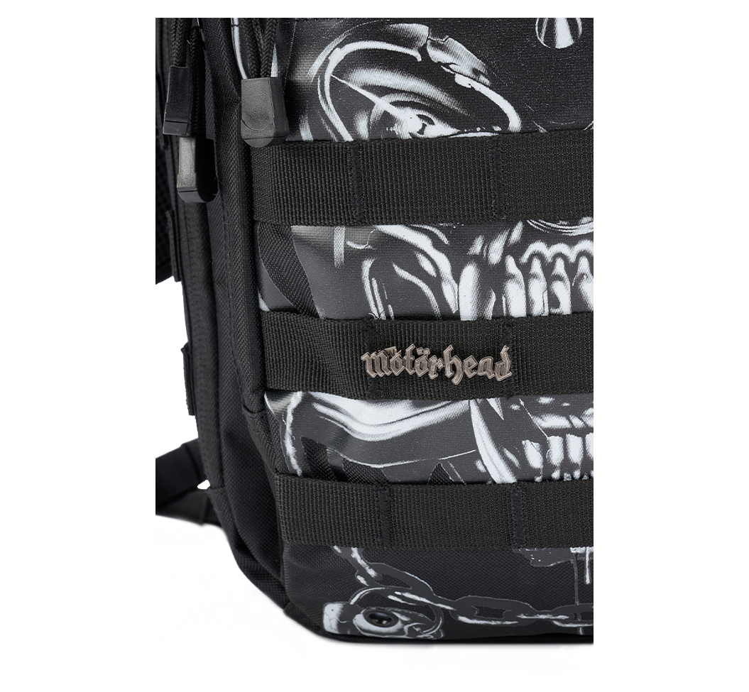 Brandit Motörhead US Cooper sling batoh, čierny
