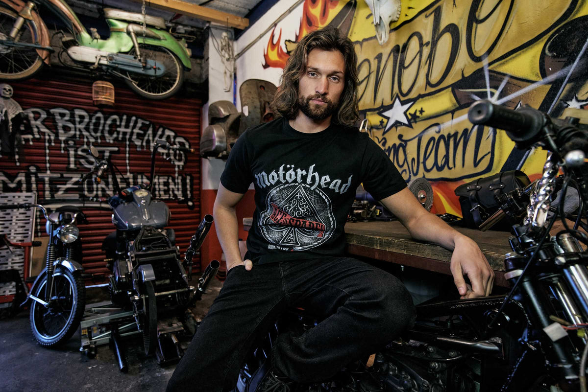 Brandit Motörhead Ace of Spade tričko, čierna