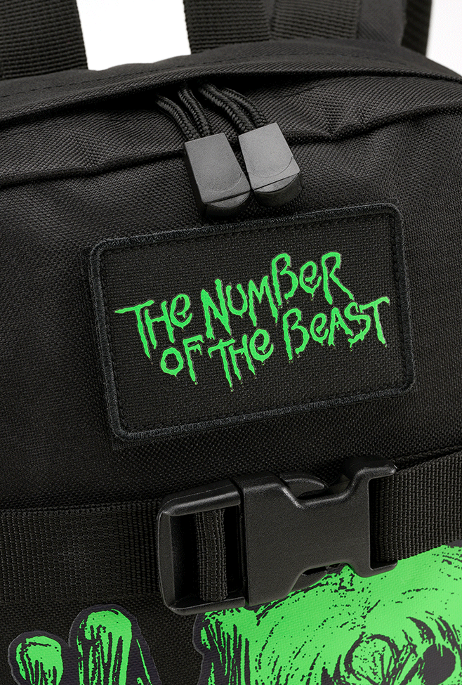 Brandit Iron Maiden US Cooper batoh Daypack 11L, čierna