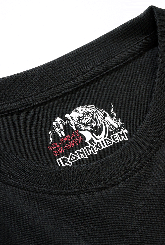 Brandit Iron Maiden tričko Number of the Beast I, čierna