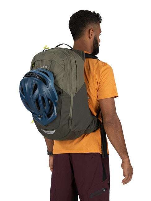 OSPREY RADIAL градски раница, перленосив сив/rhino сив