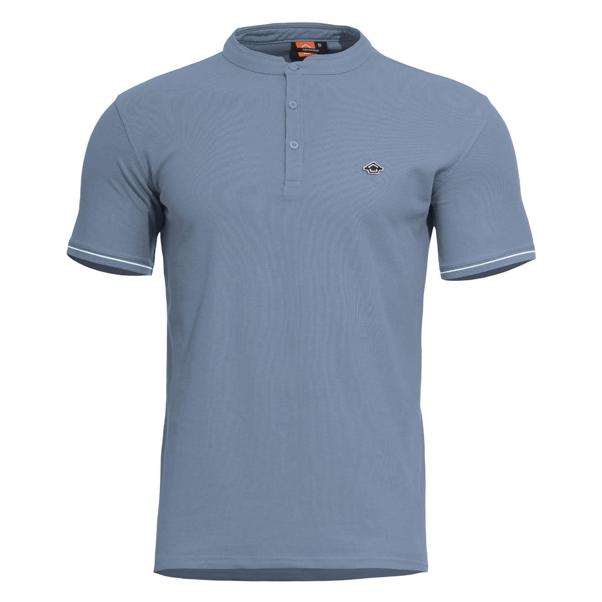 Pentagon Levantes Henley тениска Stripes, синя