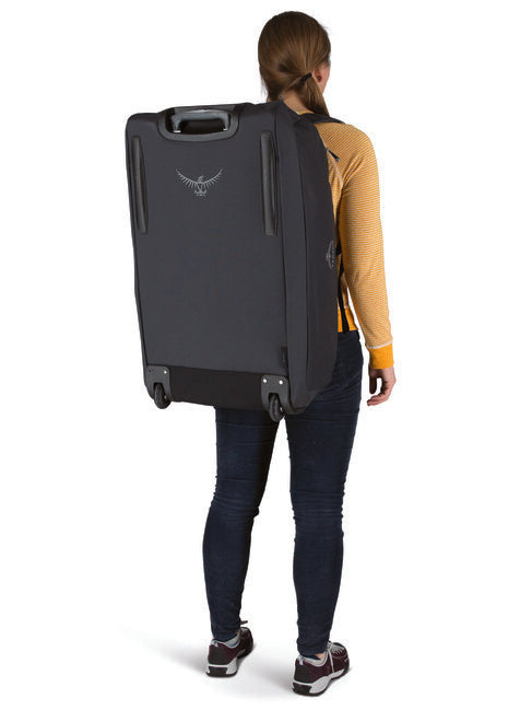 OSPREY DAYLITE WHLD DUFFEL пътна чанта с колелца 85, черна
