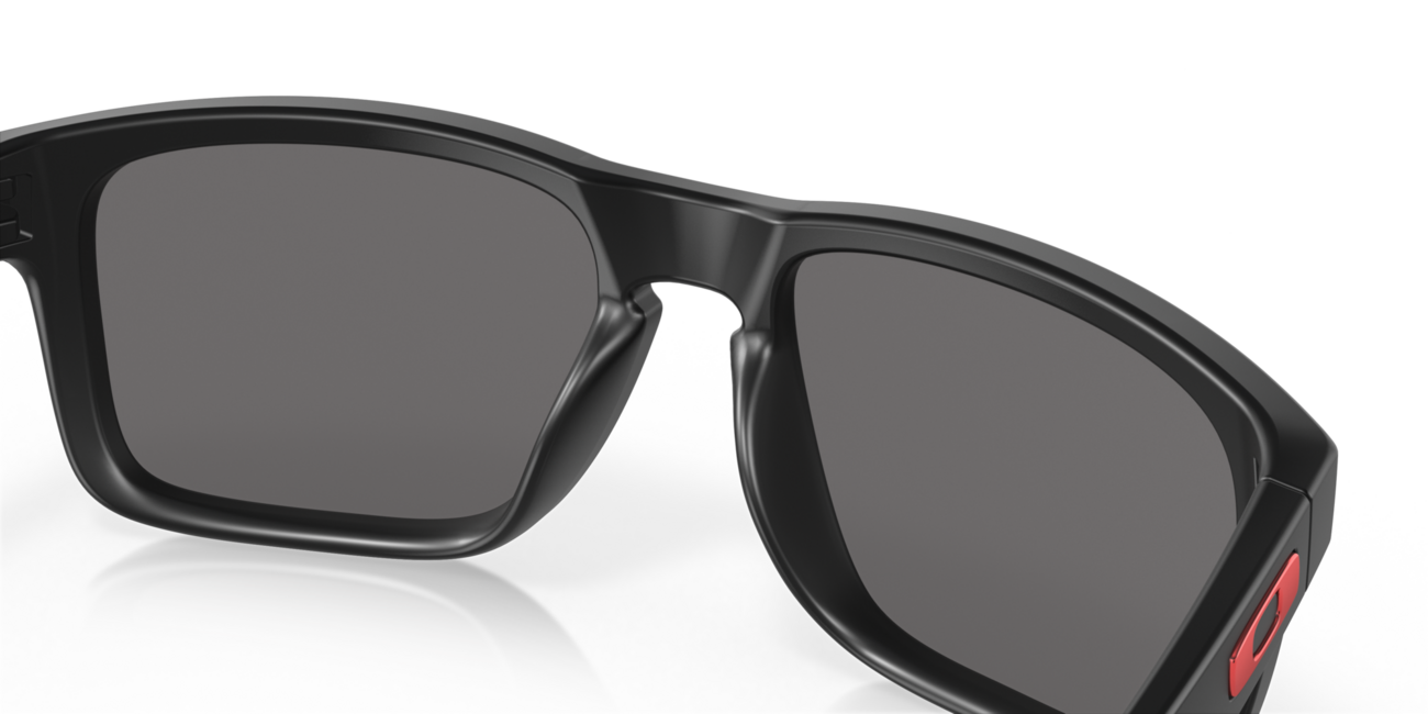 Oakley HOLBROOK слънчеви очила с рамка Matte Black и со стъкла Positive Red Iridium, 57