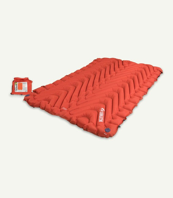 Klymit Double V изолирана каремат, оранжев