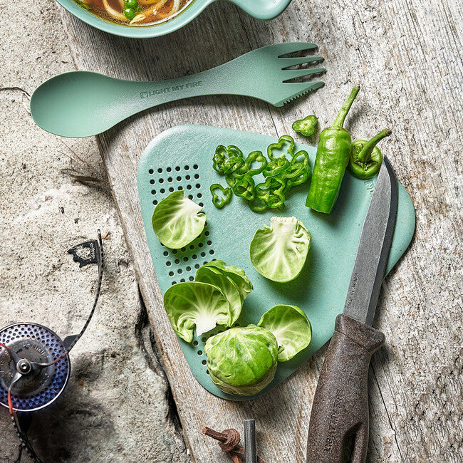 LIGHT MY FIRE CuttingBoard 2in1 дъска за рязане, синя