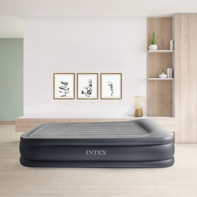 Intex Pillow Rest надуваемо легло Queen Deluxe