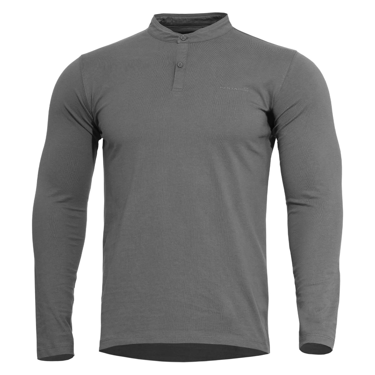 Pentagon Romeo Henley 2.0 тениска с дълъг ръкав, сива