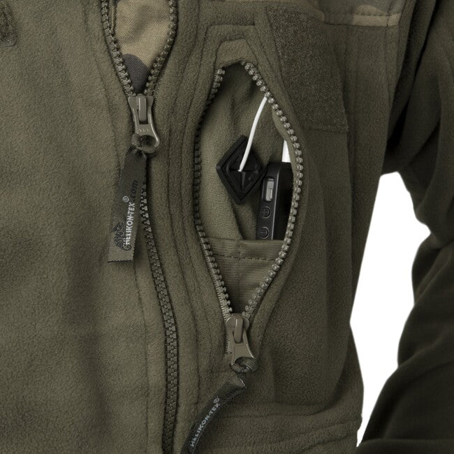 Helikon-Tex Infantry флисово яке, черно горски камуфлаж, 330g/m2