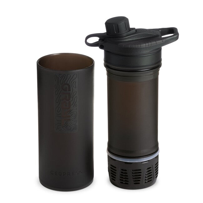 GRAYL GeoPress Purifier филтрираща бутилка, Covert черно