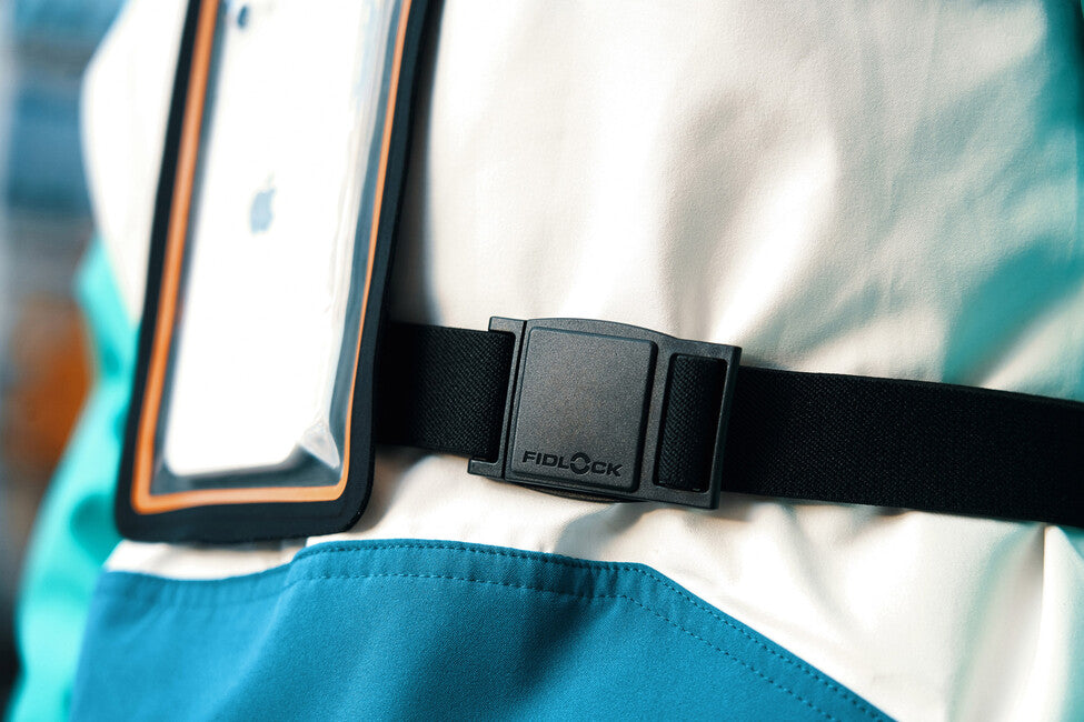 Fidlock Dry Bag Chest band защитен калъф, черен