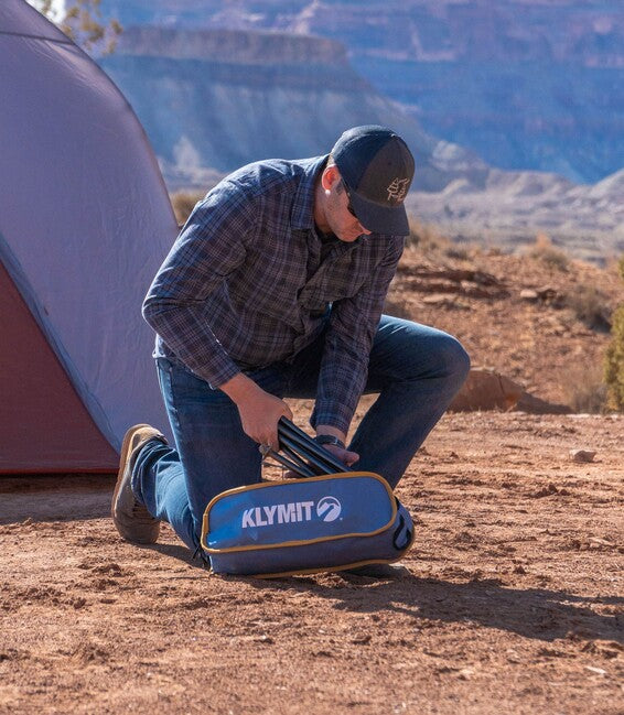Klymit Ridgeline сгъваемо кресло, синьо