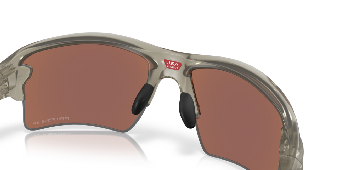Oakley FLAK 2.0 XL слънчеви очила с рамка Matte Grey Ink и със стъкла Prizm Deep Water Polar, 59, Metal