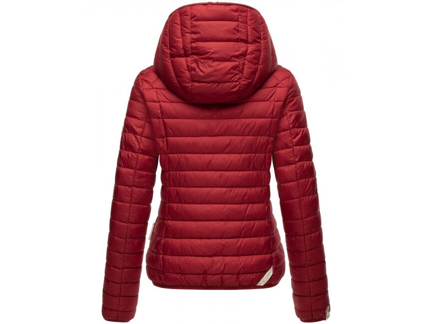Navahoo Ich Bin Hübsch Jacket with Hood, Blood Red