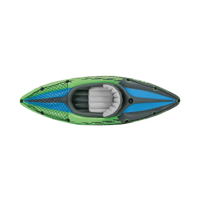 Intex Challenger K1 надуваем каяк