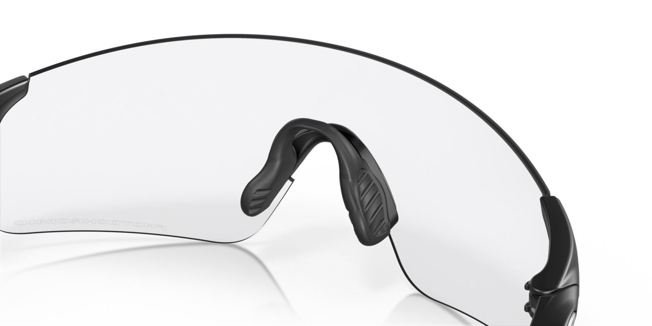 Oakley EVZERO BLADES фотохроматични слънчеви очила с рамка Matte Black и стъкла Clear 50% Irid Photo