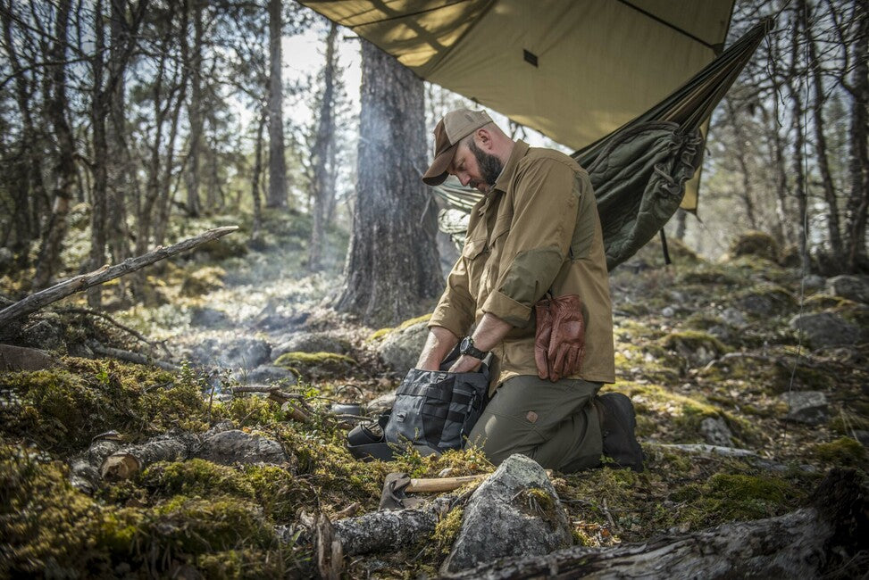 Helikon-Tex Bushcraft Haversack Bag чанта през рамо Cordura®, маслинена/черна