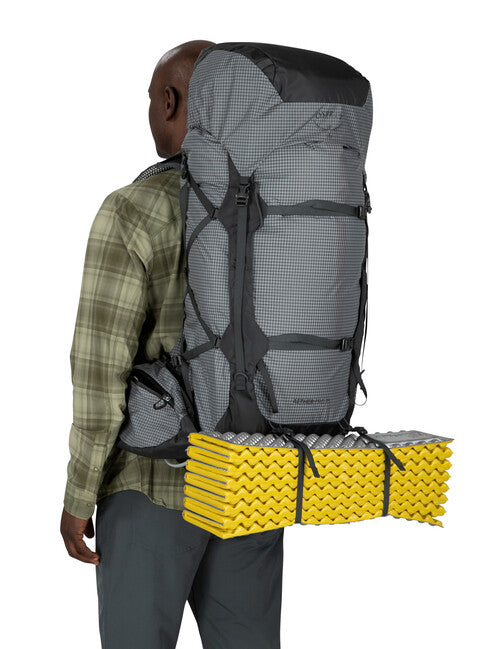 OSPREY AETHER PRO 75 туристическа раница, сребрист подплата