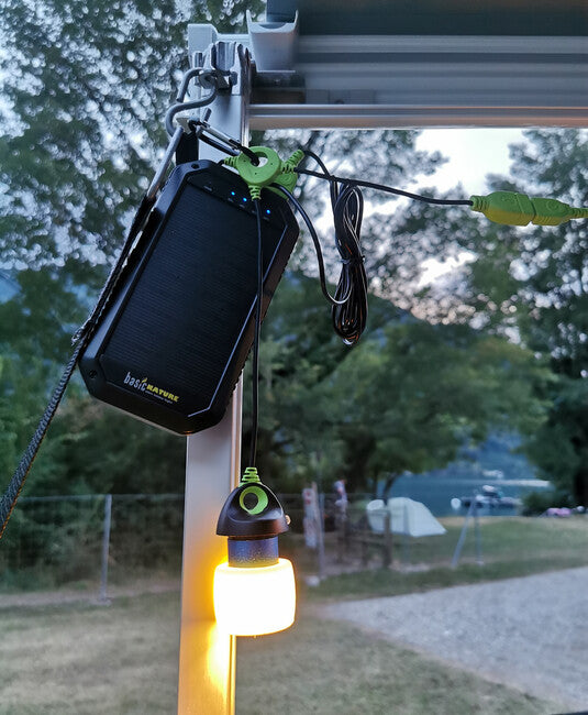 Origin Outdoors съединяема LED лампа, синя, 200 люмена, топла бяла