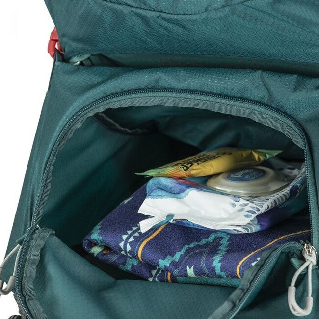 OSPREY POCO LT туристическа детска носилка, наситен тюркоазен