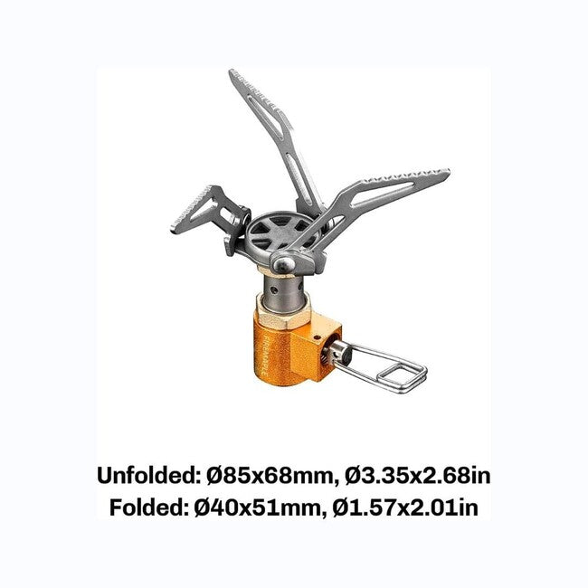 Fire Maple FMS-300T титанов сгъваемо готварско съоръжение, оранжево