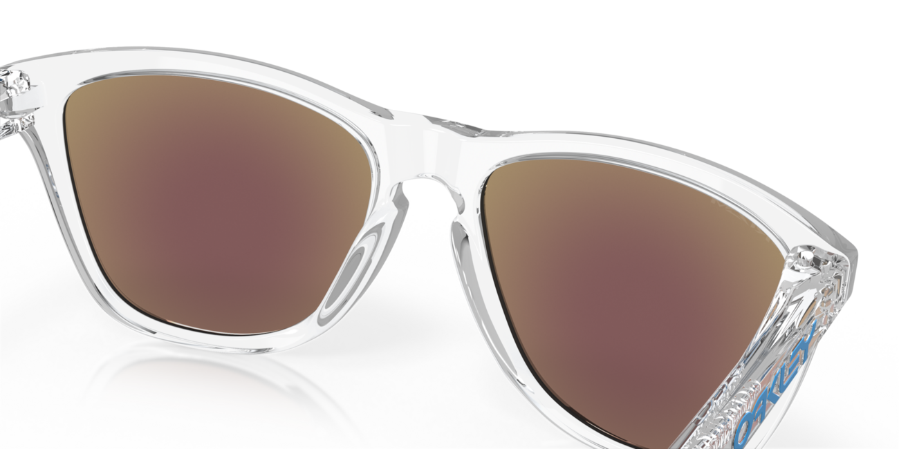 Oakley FROGSKINS слънчеви очила с рамка Crystal Clear и със стъкла Prizm Sapphire Iridium 55