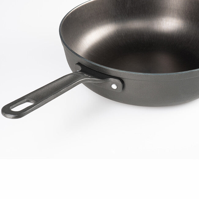 GSI Outdoors Guidecast дълбок чугунен тиган с капак Frying Deep, 254 mm