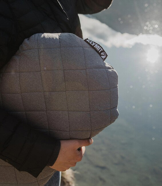 Klymit възглавничка Luxe, сива