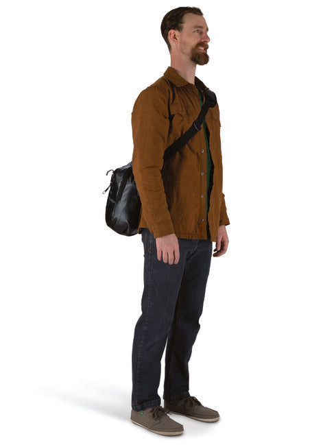 OSPREY TRANSPORTER CARRY-ON BAG чанта за рамо, черна