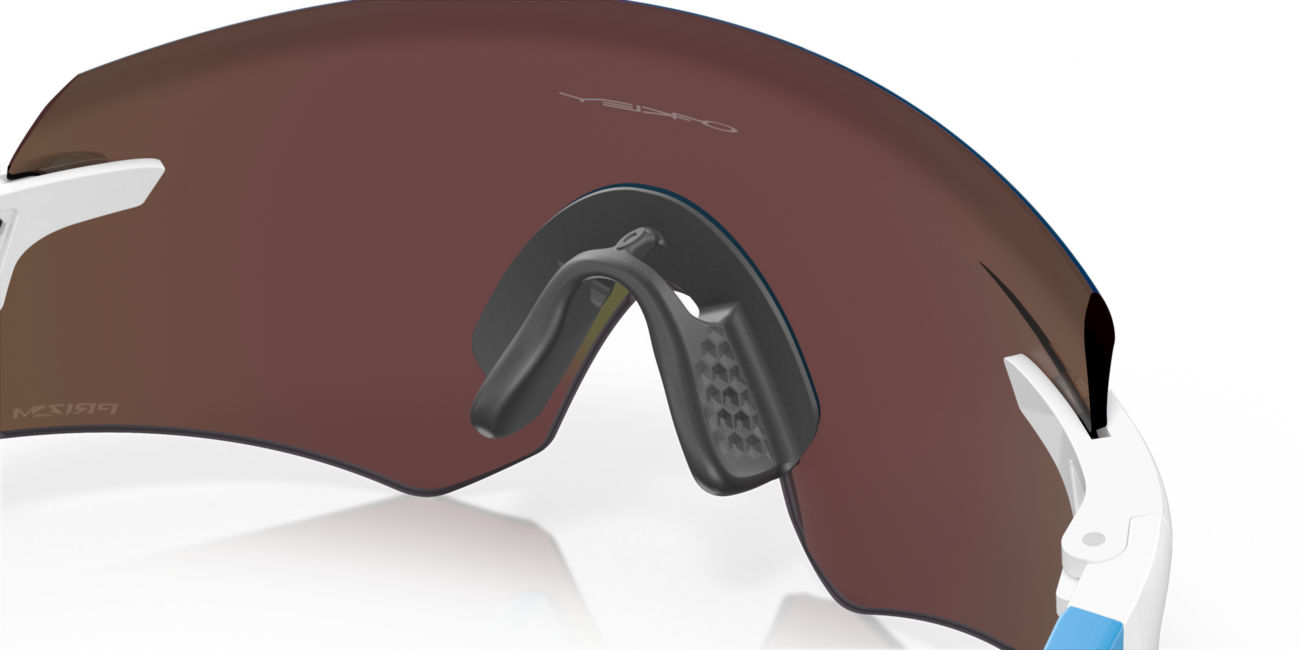 Oakley ENCODER слънчеви очила с рамка Polished White и стъкла Prizm Sapphire