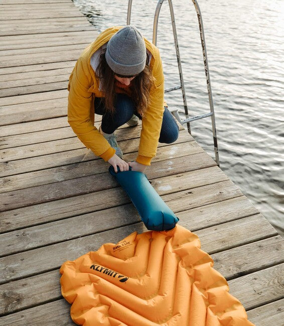 Klymit Static V Lite изолирана каремат, манго оранжева