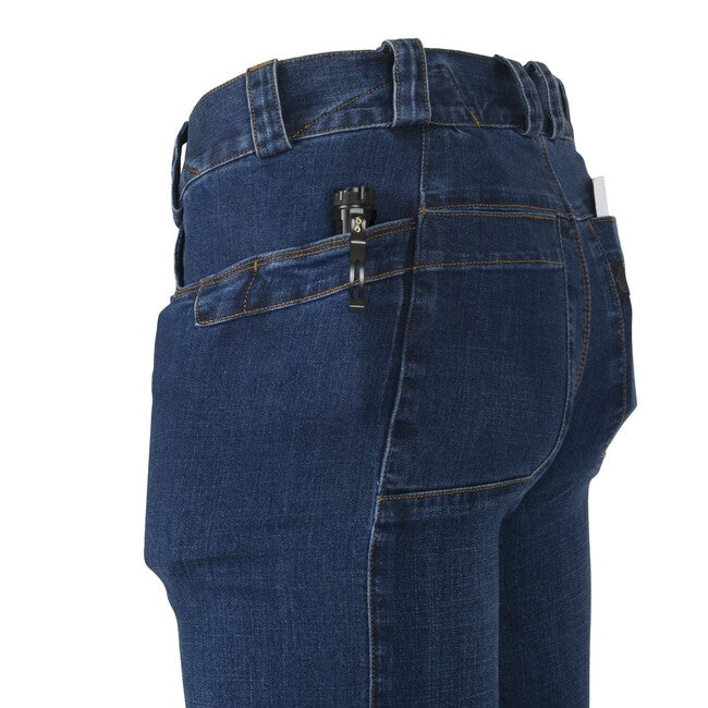 Helikon-Tex COVERT тактически панталон Дънка Mid, Vintage Worn синьо