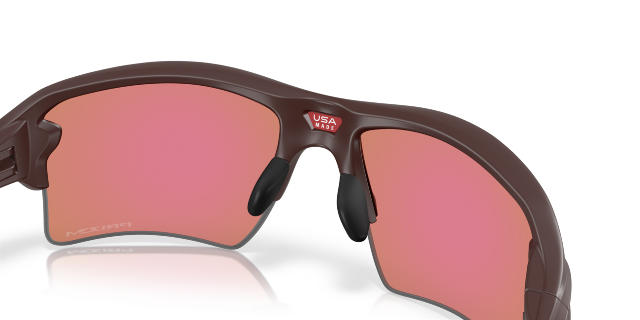 Oakley FLAK 2.0 XL слънчеви очила с рамка Matte Grenache и с лещи Prizm Golf, Metal, 59