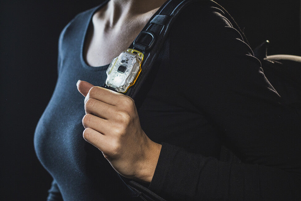 ArmyTek Crystal синьо преносимо светодиодно фенер F07001B, синьо, прозрачно