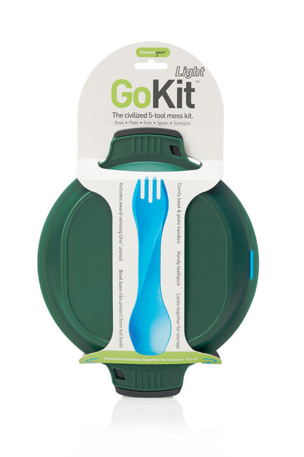 Humangear GoKit Basic набор за обяд, ъглен-зелена