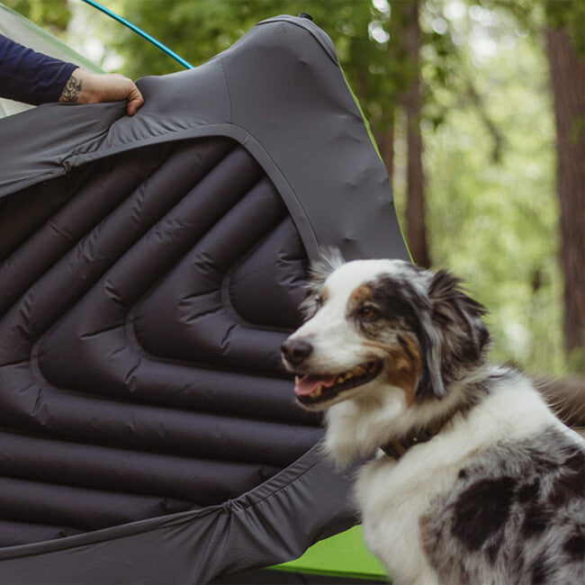 Klymit Luxe V Sheet XL защитен калъф за спален килим, зелено-сив