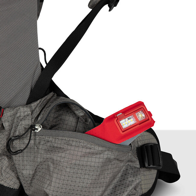 OSPREY EJA PRO 55 туристическа раница, dale сив/poinsettia червен